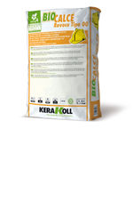 Alisador natural certificado, referencia Biocalce Revoco Tipo 00 de Kerakoll. Envase 20 kg